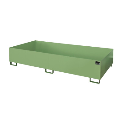 -- Smooth shelf, painted, green