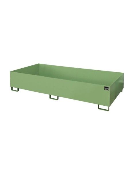 -- Smooth shelf, painted, green