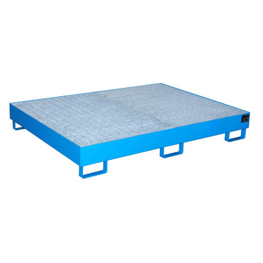 -Smooth shelf, painted, light blue