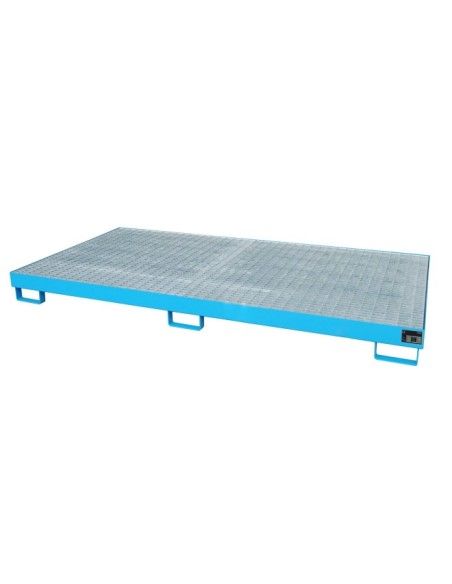 -étagère lisse, peinte, bleu clair