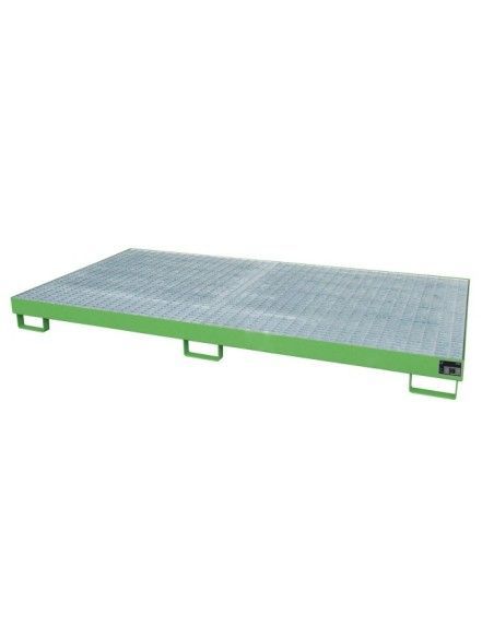 -- Smooth shelf, painted, green