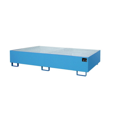 -Smooth shelf, painted, light blue