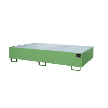 -- Smooth shelf, painted, green