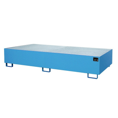-Smooth shelf, painted, light blue
