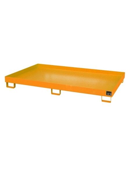 --Prateleira para pia, pintada, Amarelo Laranja