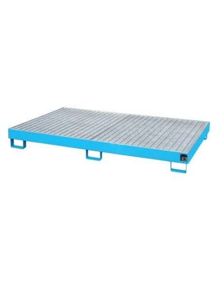 -Ripiano liscio, dipinto, azzurro