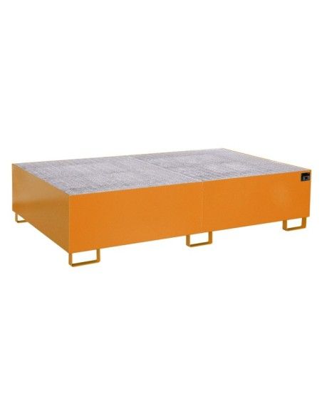 -entwässerungsgestell, lackiert, orange-gelb
