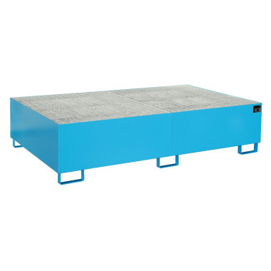 -Smooth shelf, painted, light blue