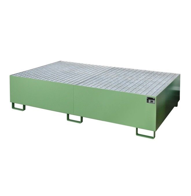 -- Smooth shelf, painted, green