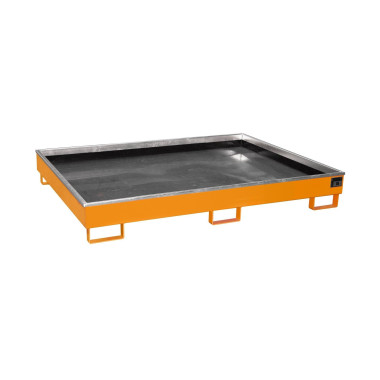--Balda collection with PE insert, painted, orange yellow