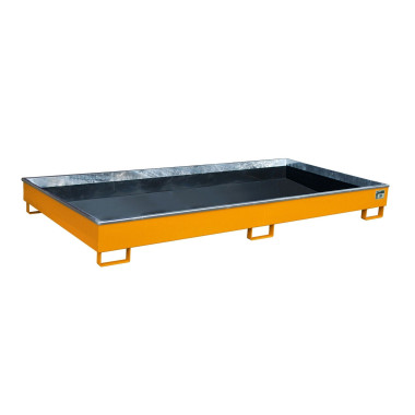 --Balda collection with PE insert, painted, orange yellow
