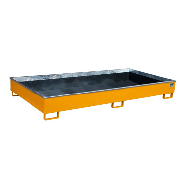 --Balda collection with PE insert, painted, orange yellow