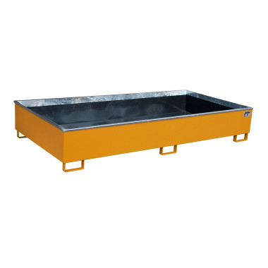 --Balda collection with PE insert, painted, orange yellow