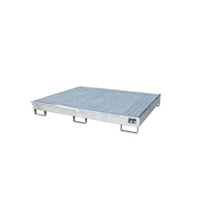 -Sumidero de estante con inserto de PE, galvanized in hot