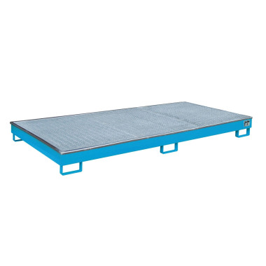 --Balda sumidero with PE insert, painted, light blue