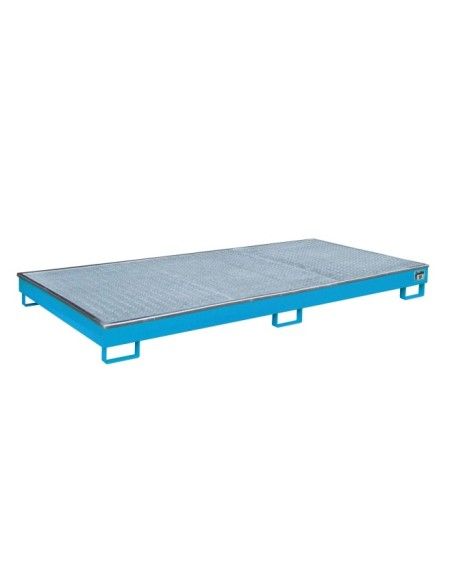 --Balda sumidero with PE insert, painted, light blue