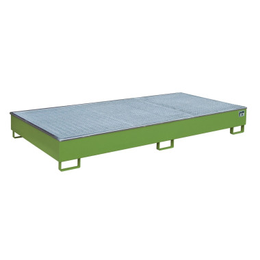 --Planeur de plateau avec insert PE, peint, vert
