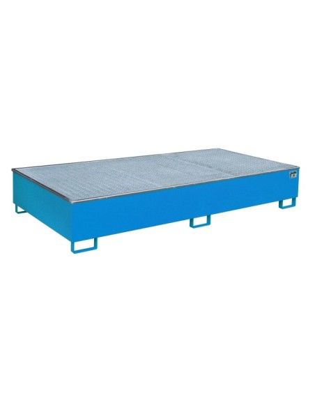 --Balda sumidero avec insert PE, peint, bleu clair