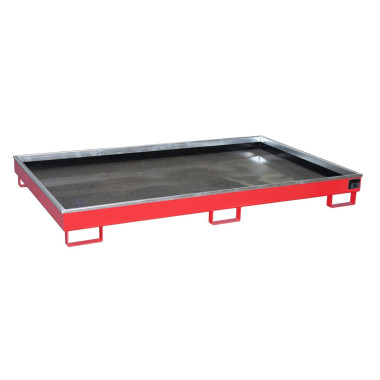 --Balda collection with PE insert, painted, red fire