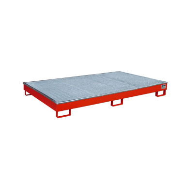 --Balda sieve with PE insert, painted, red fire