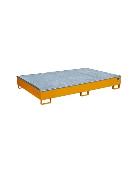 --Balda sieve avec insert PE, peint, jaune orange