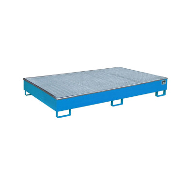 --Balda sumidero with PE insert, painted, light blue