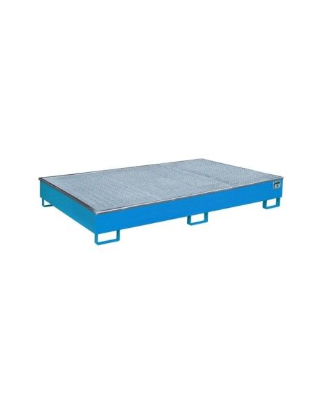 --Balda sumidero avec insert PE, peint, bleu clair