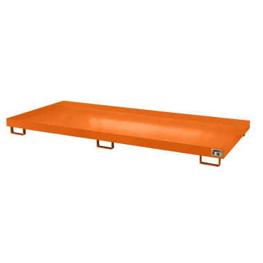 -Smooth, painted, orange yellow