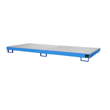 -Smooth shelf, painted, light blue