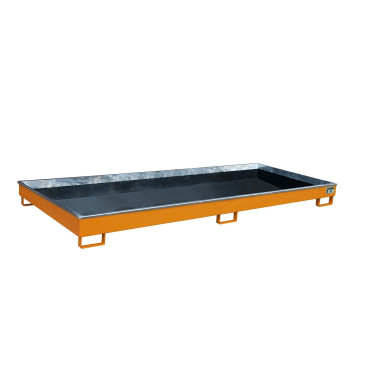--Balda collection with PE insert, painted, orange yellow
