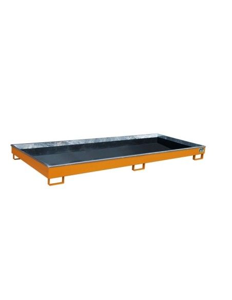 --Balda coleção com PE inserir, pintado, amarelo laranja