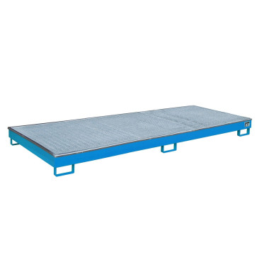 --Balda sumidero with PE insert, painted, light blue