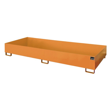 -Smooth, painted, orange yellow