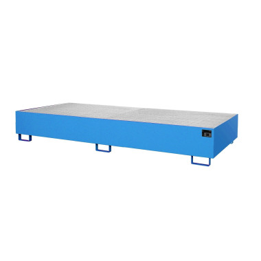 -Smooth shelf, painted, light blue