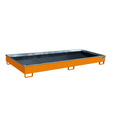 --Balda collection with PE insert, painted, orange yellow