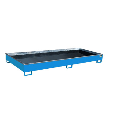 --Balda sumidero with PE insert, painted, light blue