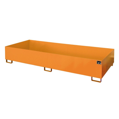 -Smooth, painted, orange yellow