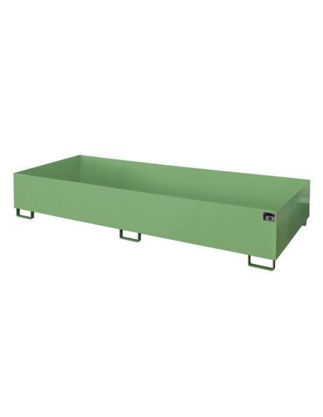 -- prateleira lisa, pintada, verde