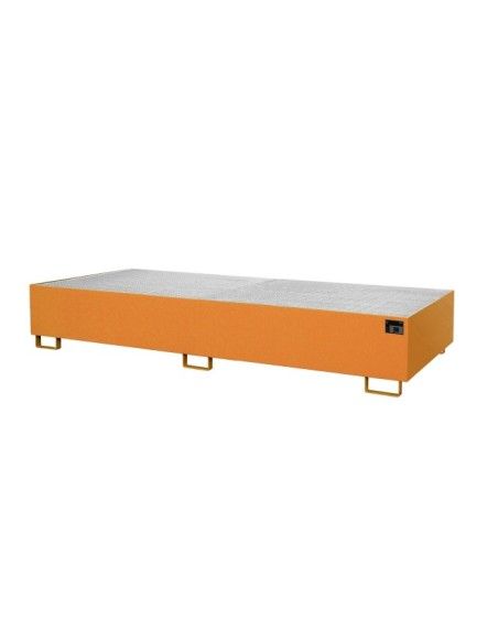 -entwässerungsgestell, lackiert, orange-gelb