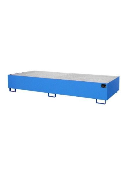 -Smooth shelf, painted, light blue