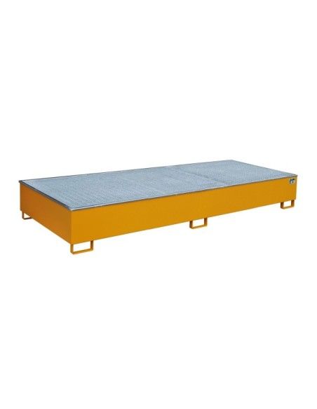 --Planeur de plateau avec insert PE, peint, jaune orange