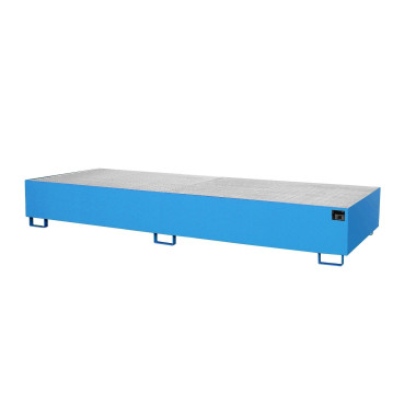 -Smooth shelf, painted, light blue