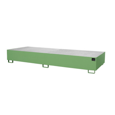 -- Smooth shelf, painted, green