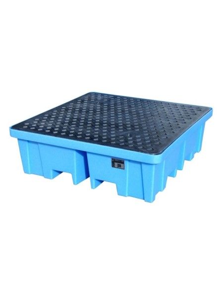 -- Lavello in polietilene GREEN-LINE, polietilene resistente, blu
