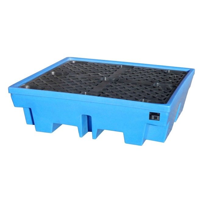 -- Lavello in polietilene GREEN-LINE, polietilene resistente, blu