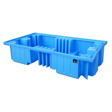-- GREEN-LINE polyethylene sink, resistant polyethylene, blue