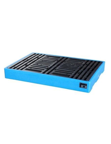 Polyethylen & Metall Eimer --GREEN-LINE Polyethylenboden für Verschüttungen, aus widerstandsfähigem Polyethylen, blau