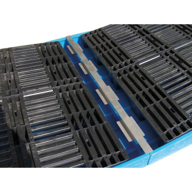Hazardous material cabinets--BWV 4 union element, stainless steel 1.4301