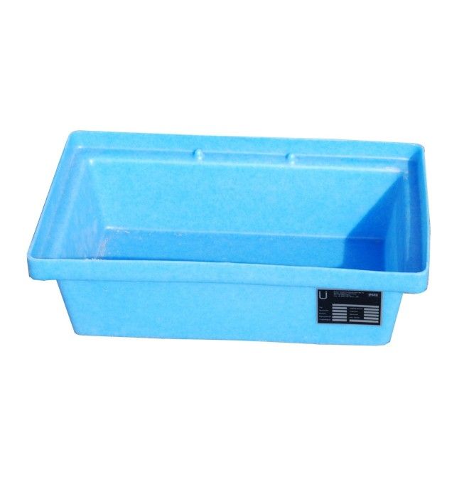 -- GREEN-LINE pallet collector, resistant polyethylene, blue