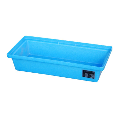 -- collettore pallet GREEN-LINE, polietilene resistente, blu